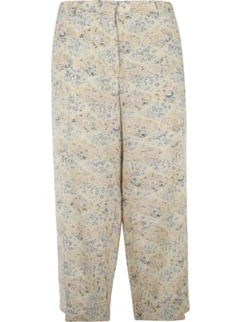 Ibrigu Floral Print Long Trousers