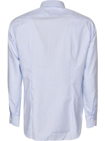 Luigi Borrelli Fabio Stripe Long-sleeved Shirt