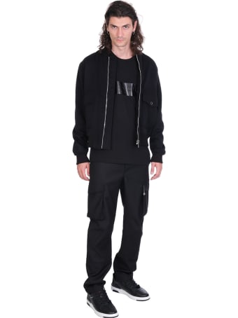 Givenchy Latex Band T-shirt In Black Cotton