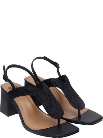 Bibi Lou Sandals In Black Leather