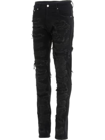 REPRESENT 'shredded' Jeans
