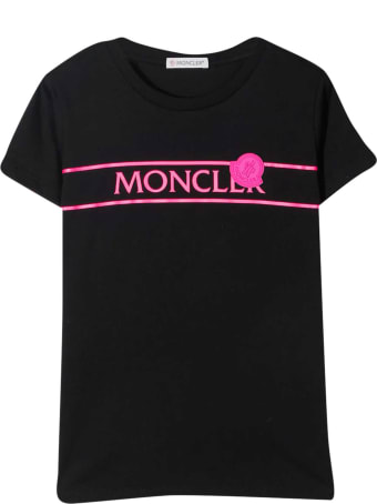 Moncler Black Moncler Enfant T-shirt