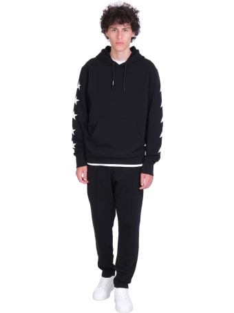 Golden Goose Sweatshirt In Black Cotton