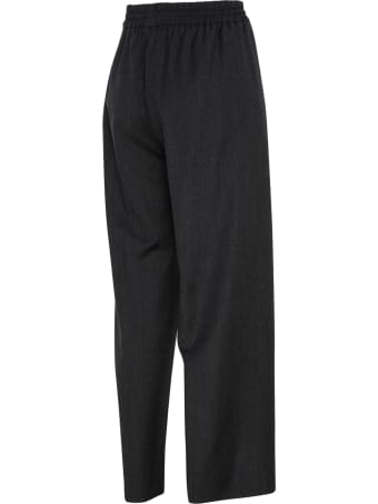 QL2 Black Wool Tilde Pants