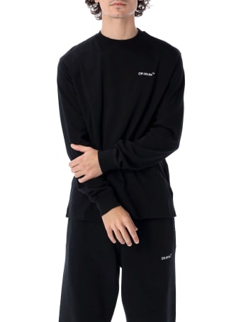 Off-White Off White Caravaggio Arrow Skate L/s Tee