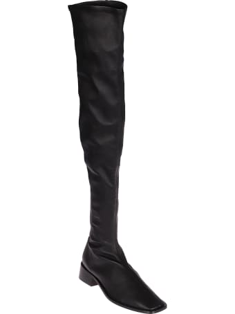 Neous Pros Overknee Stretch Leather 35mm Boots