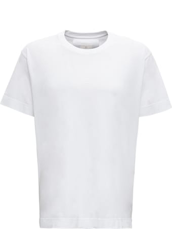 Givenchy White Cotton T-shirt With Micro Logo