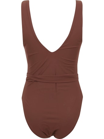 Tory Burch Miller Plunge One Piece