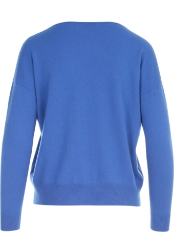 Anneclaire Cashmere V Neck L/s Sweater