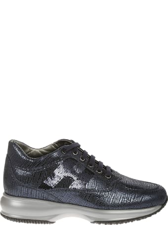 Hogan Interactive Sequin-coated Sneakers