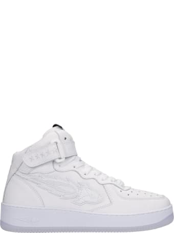 Enterprise Japan Sneakers In White Leather