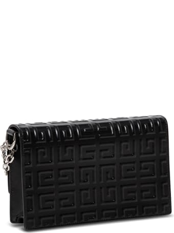 Givenchy 4g Mini Chain Black Leather Crossbody Bag