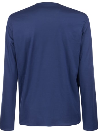 Sease Round Reve - Wool And Cotton Double Faced Sweater