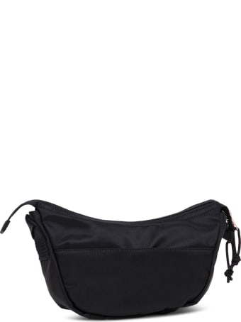 Balenciaga Black Nylon Belt Bag With Logo