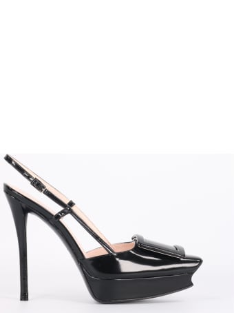 Roger Vivier Decolleté Slingaback Vivier Choc Plaform