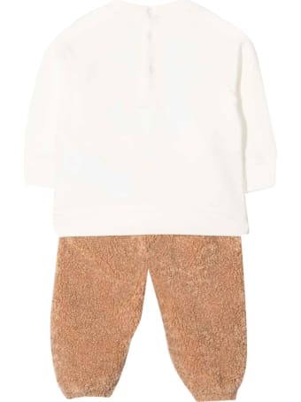 Il Gufo White Suit Unisex Kids