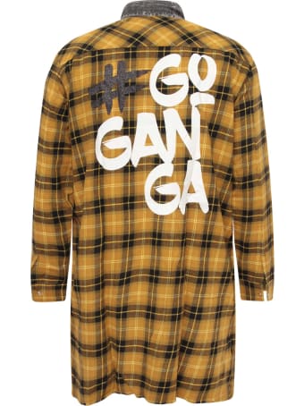 Goganga Yellow Dress For Girl With Check