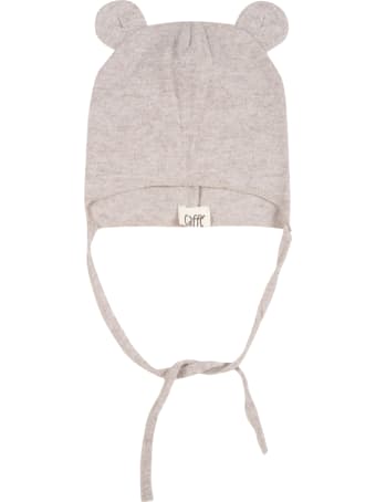 Caffe' d'Orzo Beige "anita" Hat For Babykids