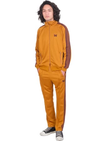 Needles Sweatshirt In Yellow Polyester