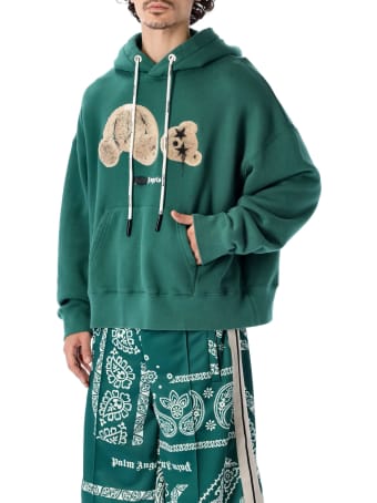 Palm Angels Teddy-print Hoodie
