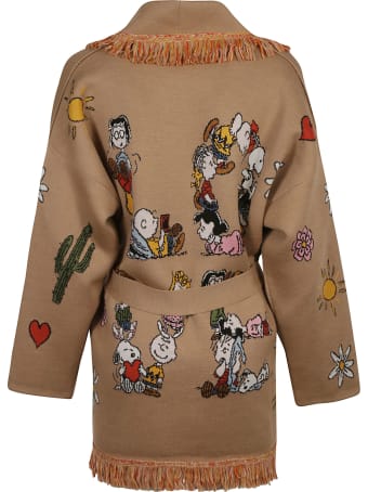 Alanui Peanuts Friends Love Cardigan