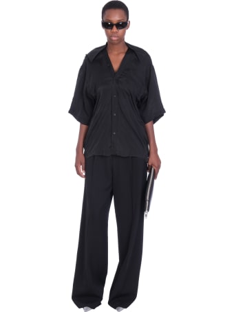 Balenciaga Pants In Black Wool