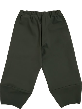 Il Gufo Green Sensitive Fabrics Jogger Pants