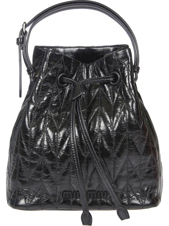 Miu Miu Quilted Bucket Bag