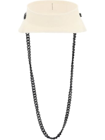 Maison Michel Patty Visor With Chains