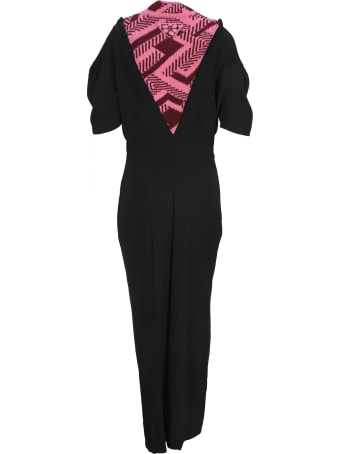 Prada Sablé Jumpsuit With Jacquard Detail