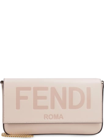 Fendi Leather Wallet On Chain