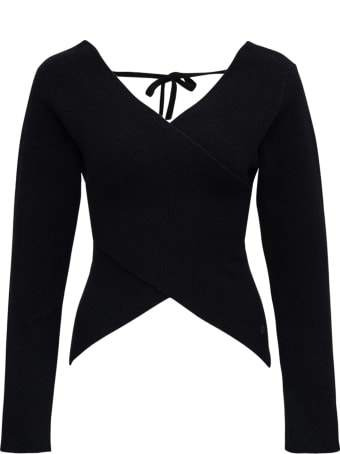 Moncler Genius Black Wrap Sweater By 1952