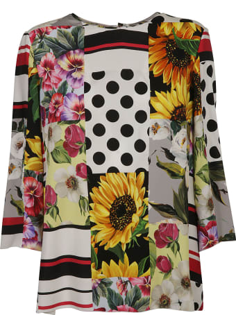 Dolce & Gabbana Flower Printed Top