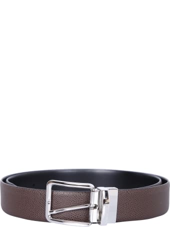 Canali Buckle Fastening Belt