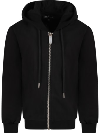 Les Hommes Black Sweatshirt For Boy