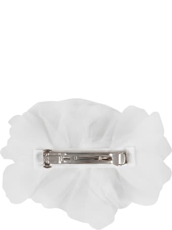 Loredana White Hair Clip For Girl