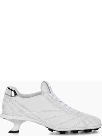 Miu Miu Nappa Leather Mid Heel Sneakers