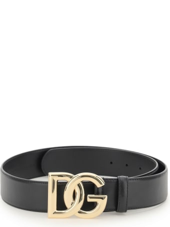 Dolce & Gabbana Smooth Calfskin Belt