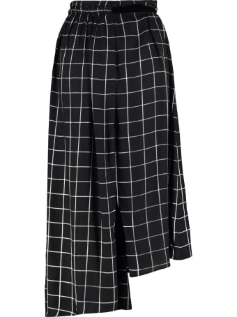 Mother Of Pearl Ruby Asymmetric Skirt