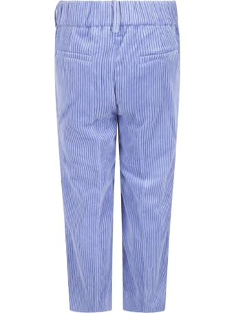 Scotch & Soda Wisteria Trousers For Kids With Logo