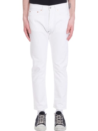 Mauro Grifoni Jeans In White Denim