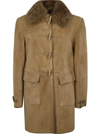 Desa 1972 Curly Suede Coat