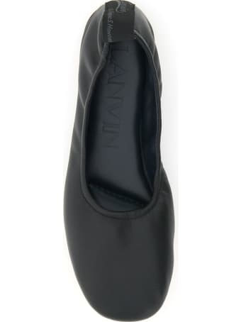 Lanvin Soft Nappa Ballet Flats