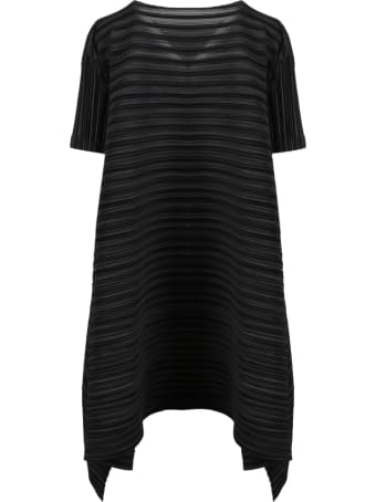 Pleats Please Issey Miyake Pleated Mini Dress