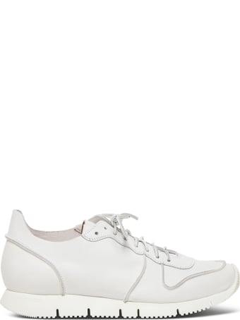 Buttero Carrera Black Leather Sneakers