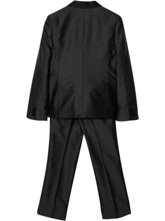 Dolce & Gabbana Two-piece Black Polka Dot Set