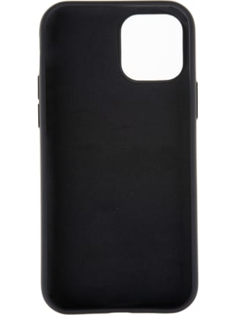 Palm Angels Black Iphone 12 Pro Case With Maxi Star Eyes Teddy Print