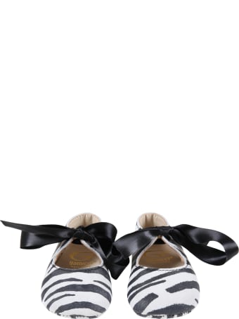 Gallucci Multicolor Ballet-flats For Baby Girl