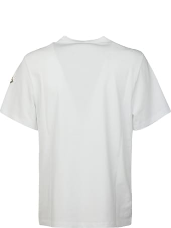 Moncler Front Logo Stripe Detail T-shirt