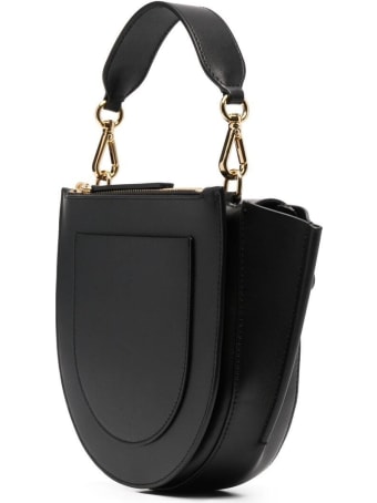 Wandler Hortensia Mini Handbag In Black Leather
